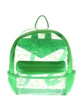 Chrome Hearts CH Back to School Vinyl Backpack Clear Green